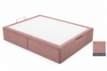 Canape XL Prime storage bed in Aqualine Rosa Nude