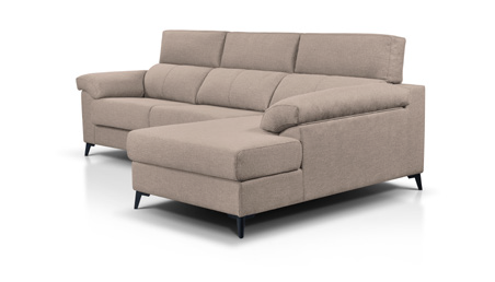 Sofá chaise longue Rumba – vista 2