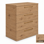 Artisan chest of drawers with Artisan swatch
