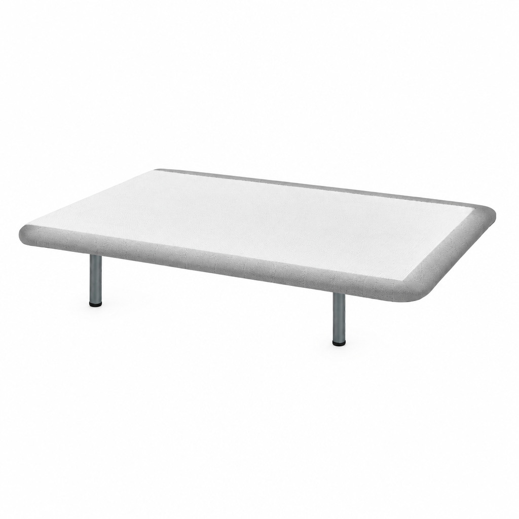 Base Tapizada Prime upholstered bed base in Kittens Niebla