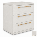 Bedside table in Polar with matching swatch