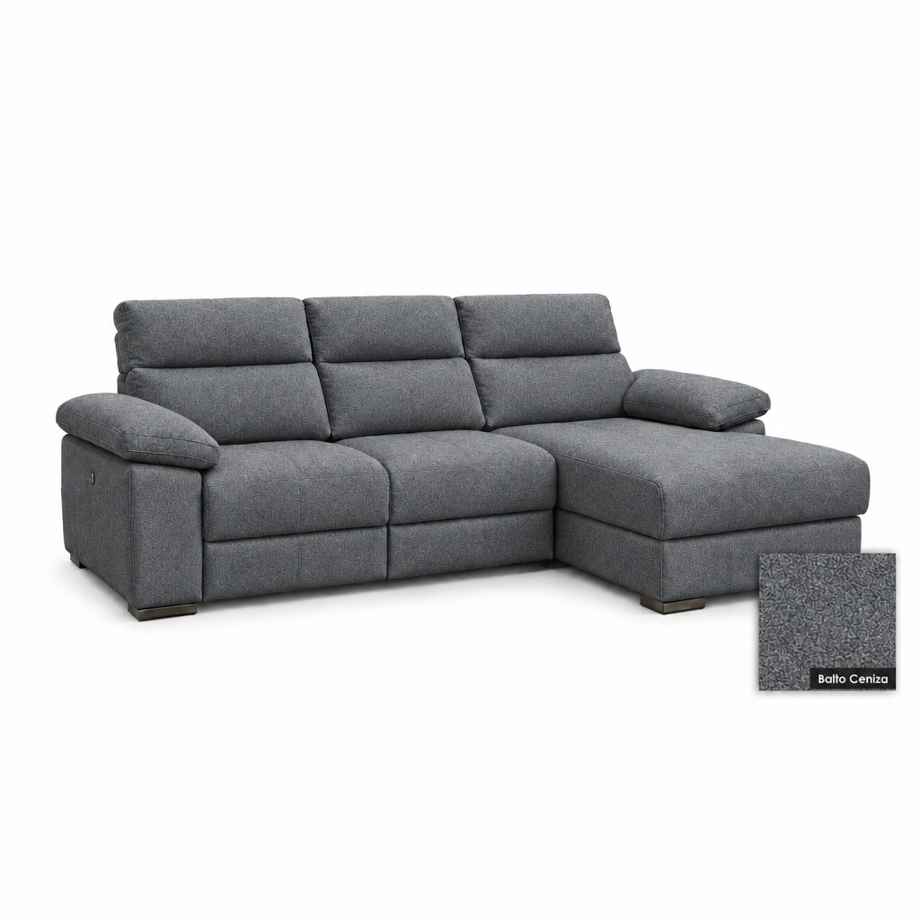 Celeste chaise longue sofa – fabric detail