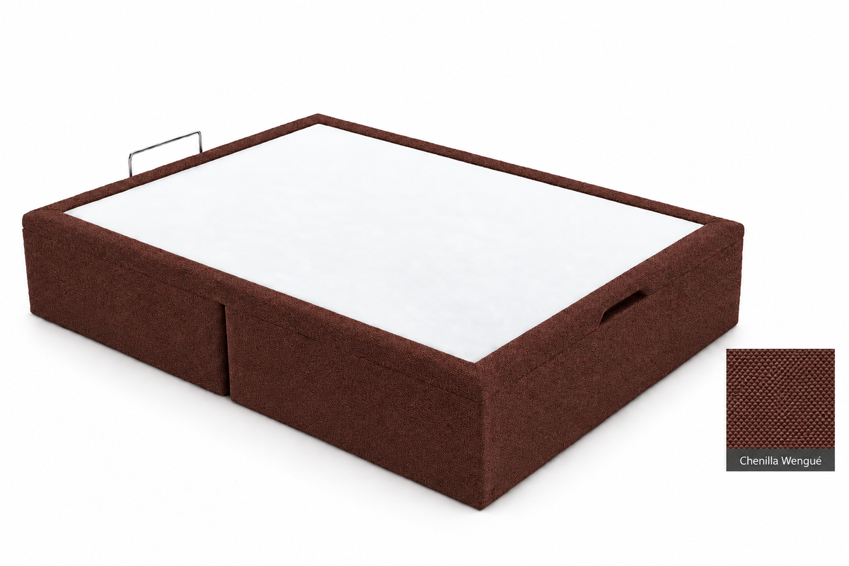 Corrected Chenilla Wengué bed-base visual