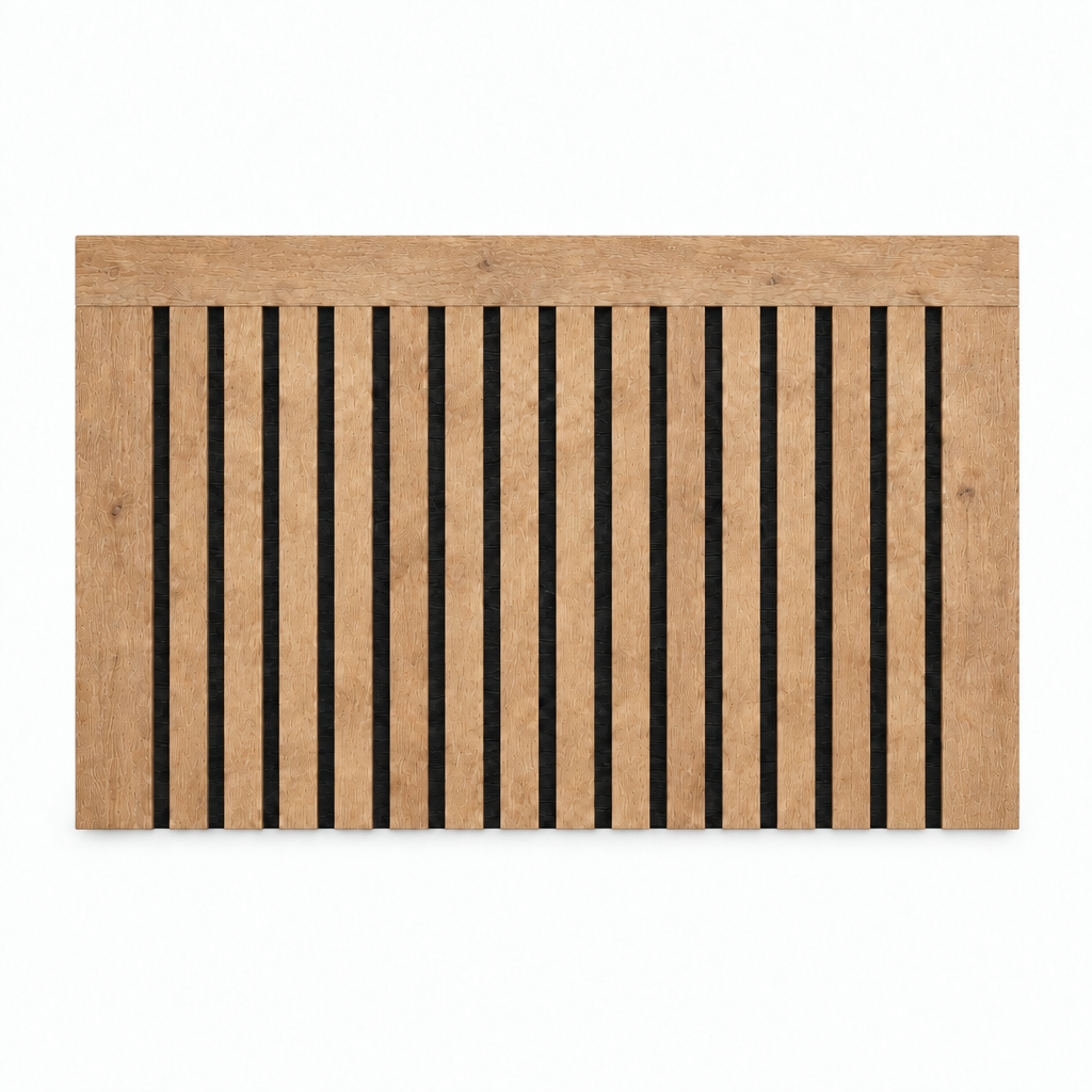 Cabecero de madera Indo – vista frontal