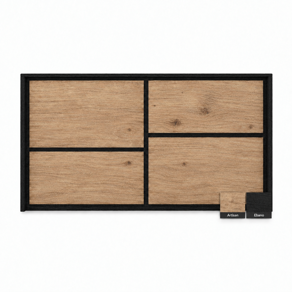Cabecero de madera Capri en Artisan y Ébano