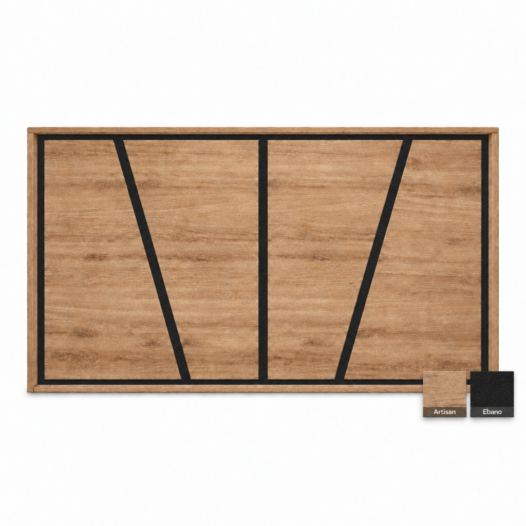 Cabecero de madera Oslo en Artisan y Ébano