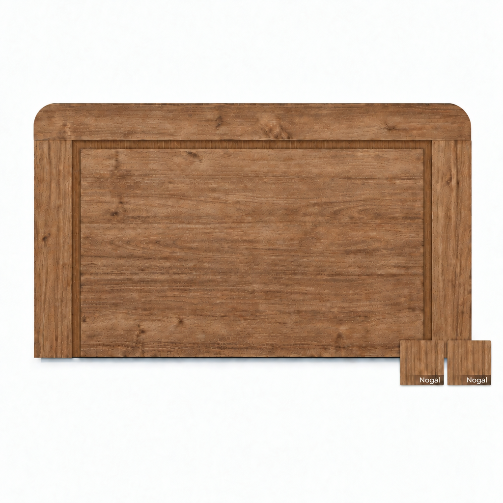 Cabecero de madera Viena en Nogal