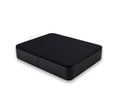 Canapé Curve ottoman storage bed with rounded corners