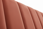 Astorga Aqualine headboard in Teja – channel detail