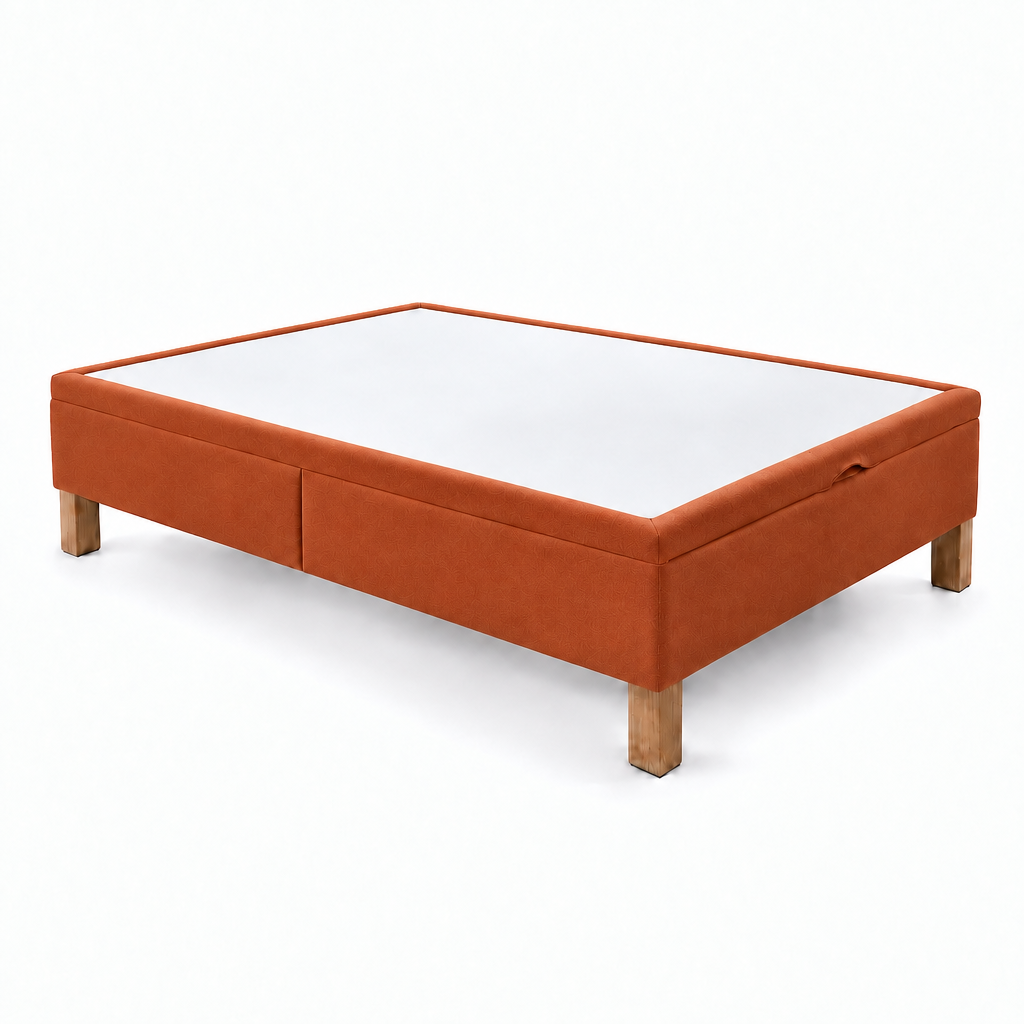 Canapé Mix Prime ottoman storage bed in Kittens Terracota