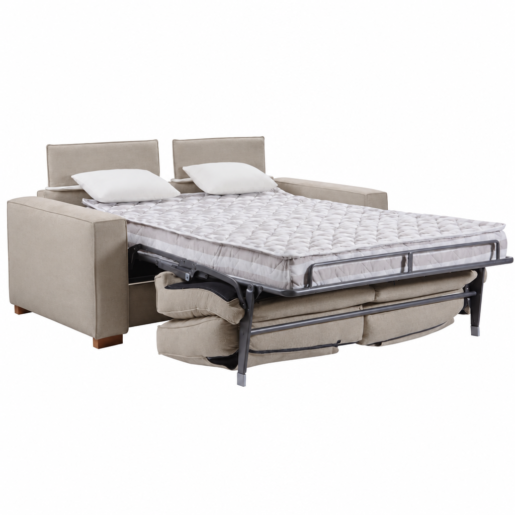 Sofá cama Valentina – abierto como cama
