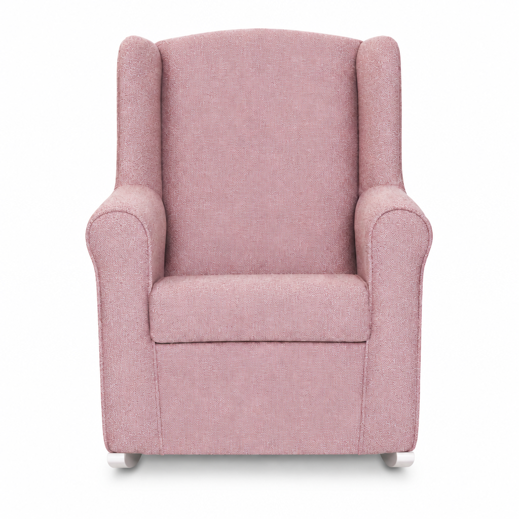 Pink Hilton image fitted to a white square