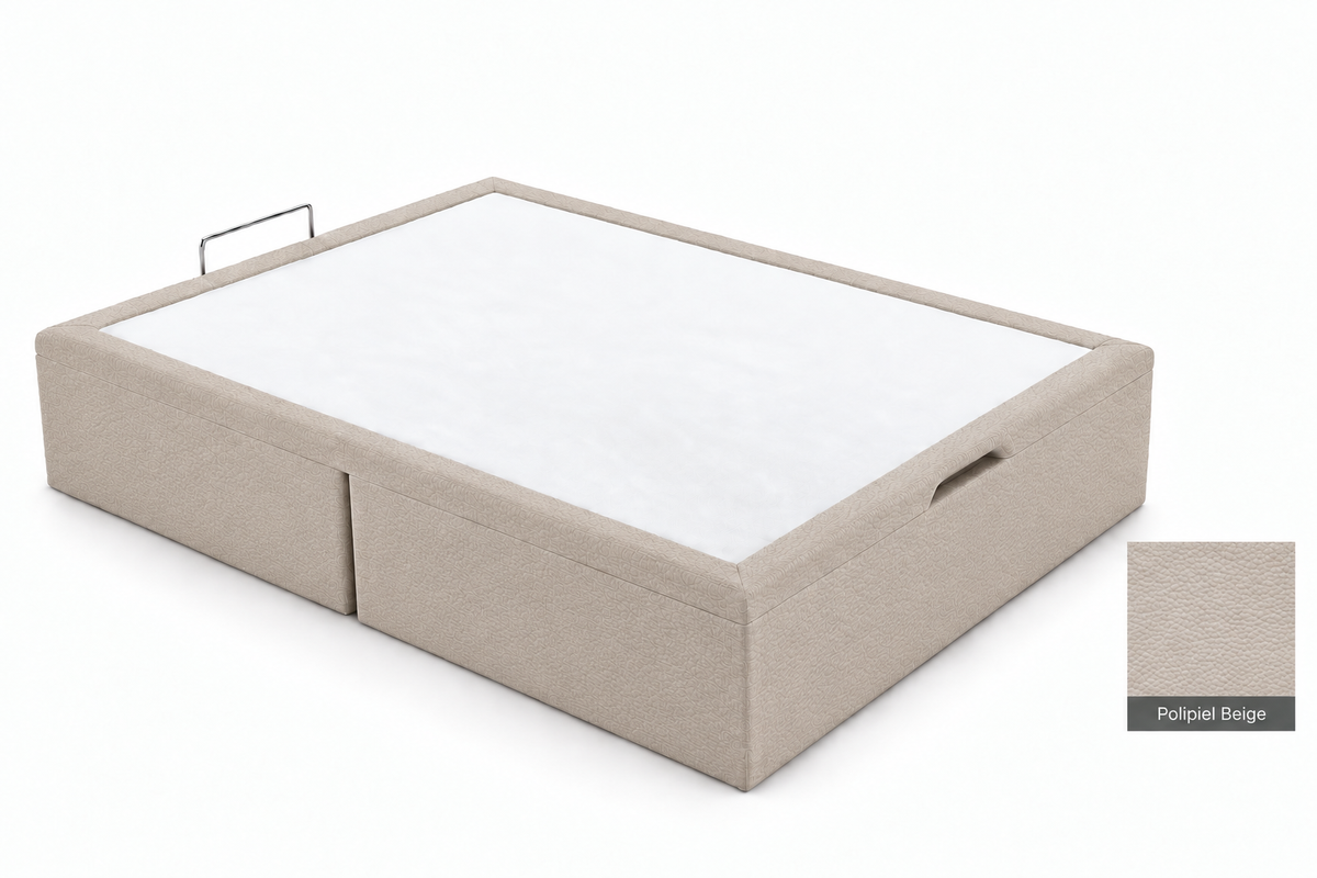 Polipiel Beige bed-base visual