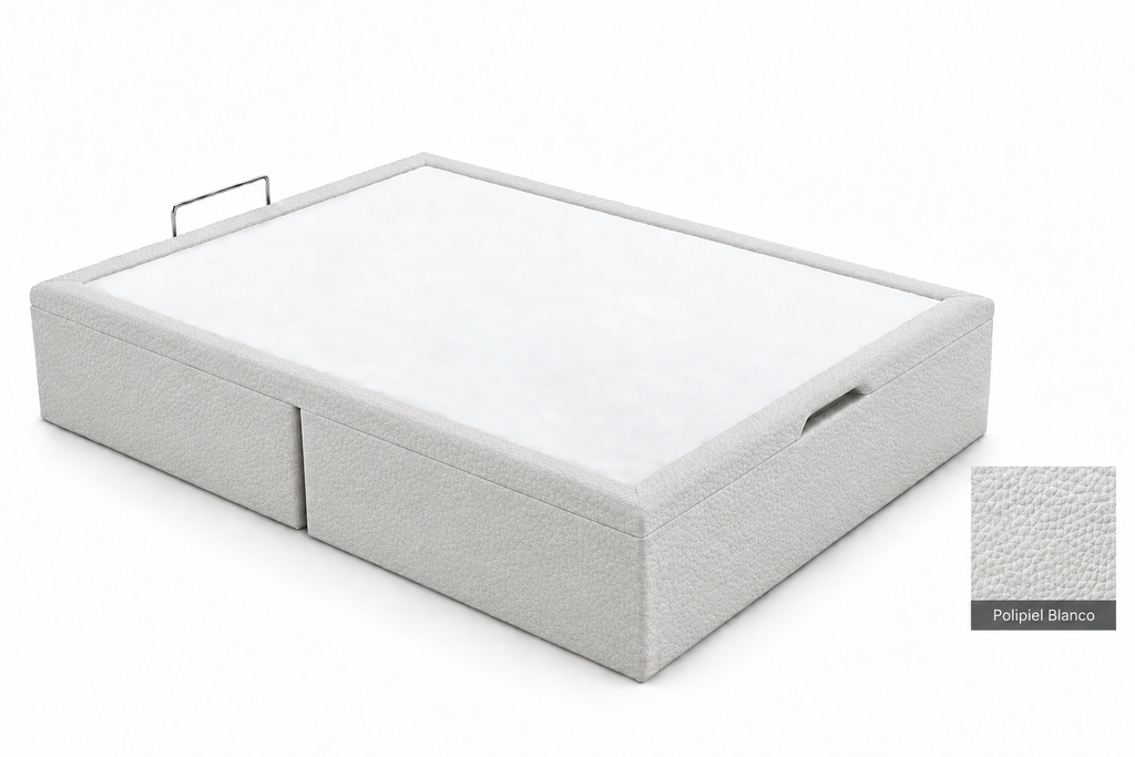 Polipiel Blanco bed-base visual