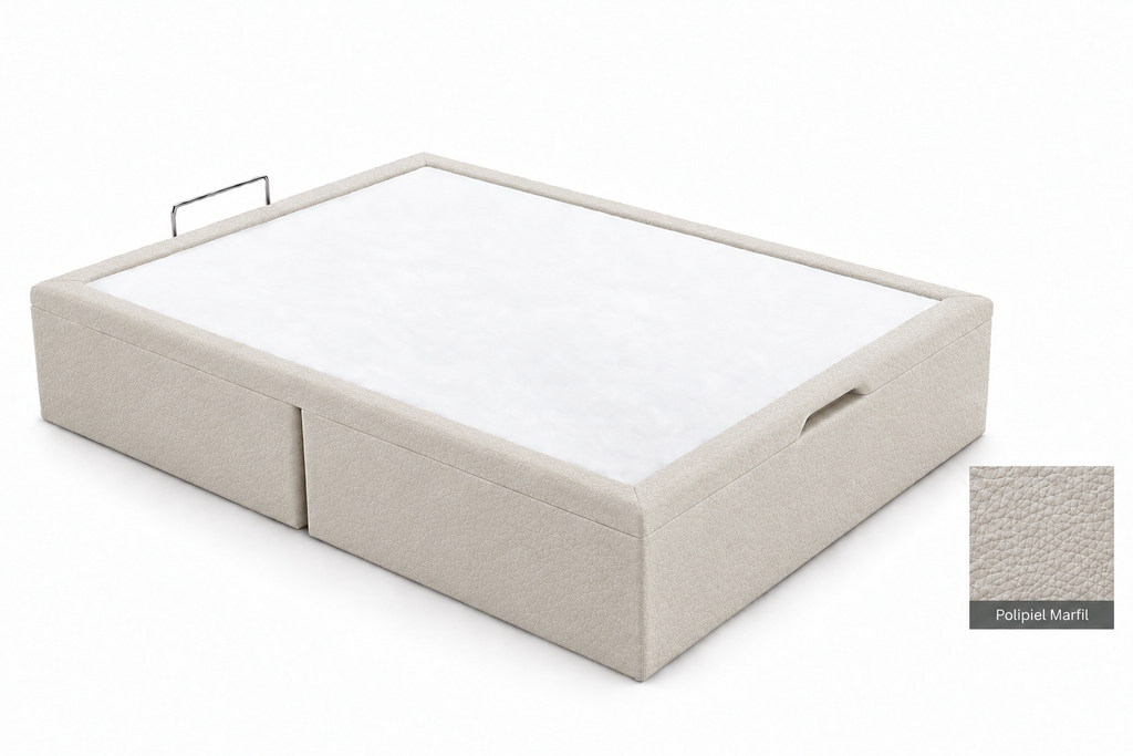 Polipiel Marfil bed-base visual with reduced grain detail