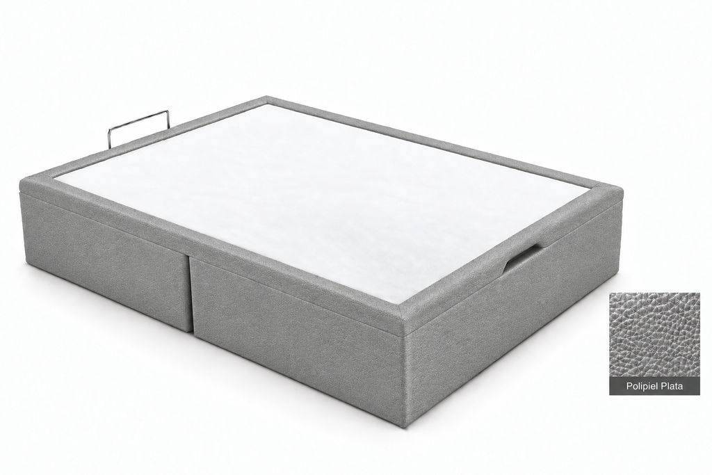 Polipiel Plata bed-base visual with reduced grain detail