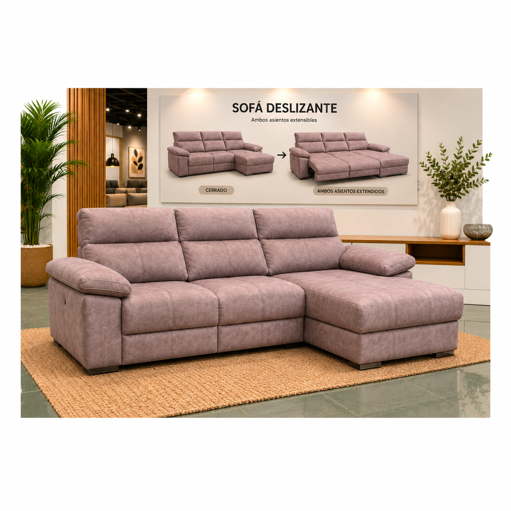 Celeste chaise longue sofa – additional view