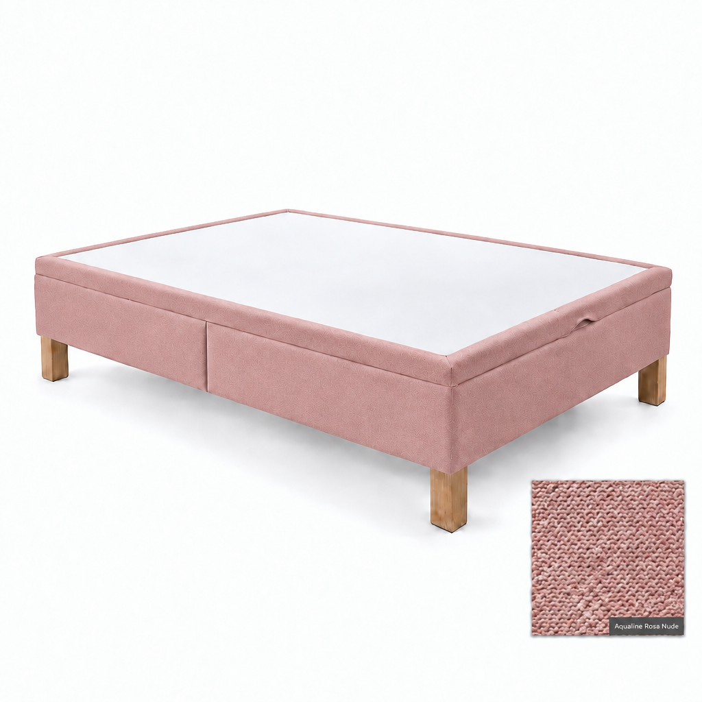 Refined Aqualine Rosa Nude bed base