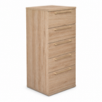 5-drawer wooden tallboy