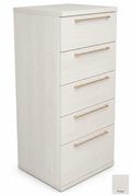 Tall drawer unit with Polar top and bottom trim