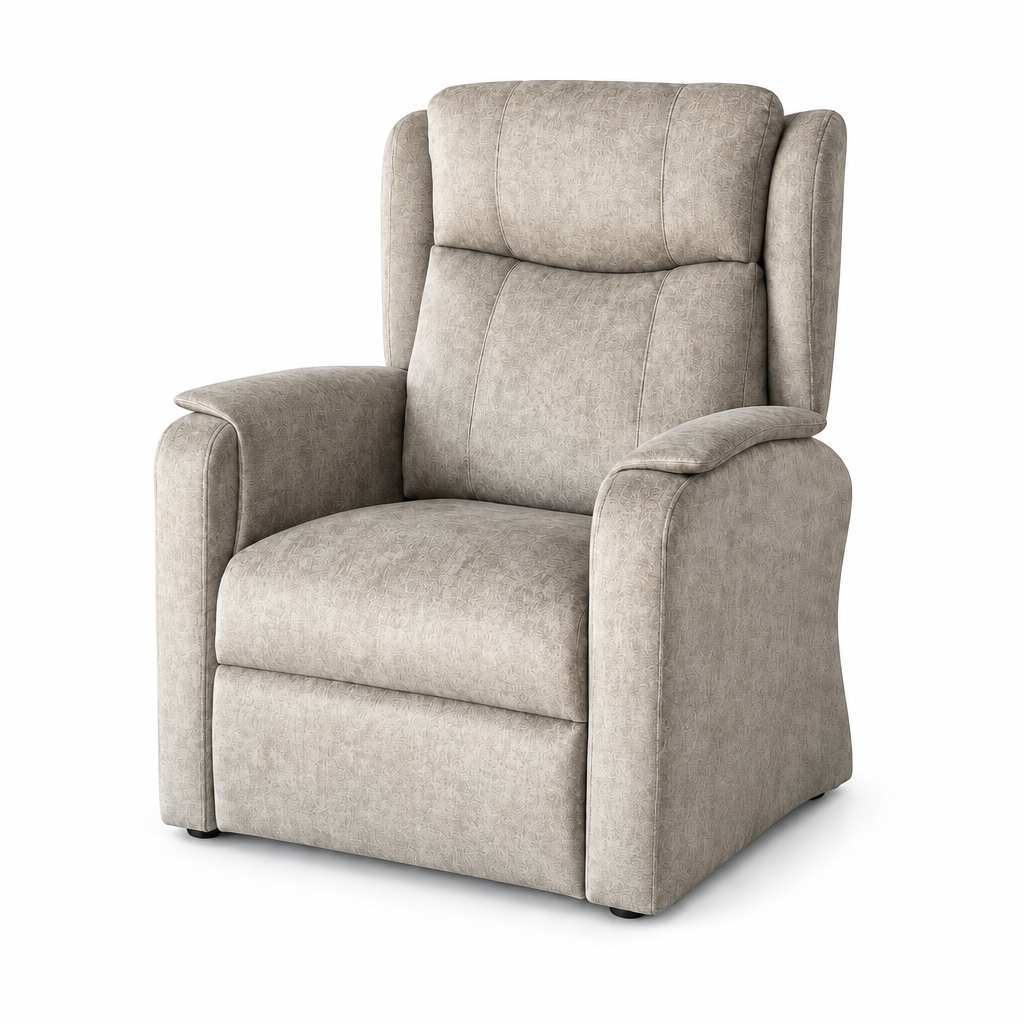 Telma chair fitted to a white square