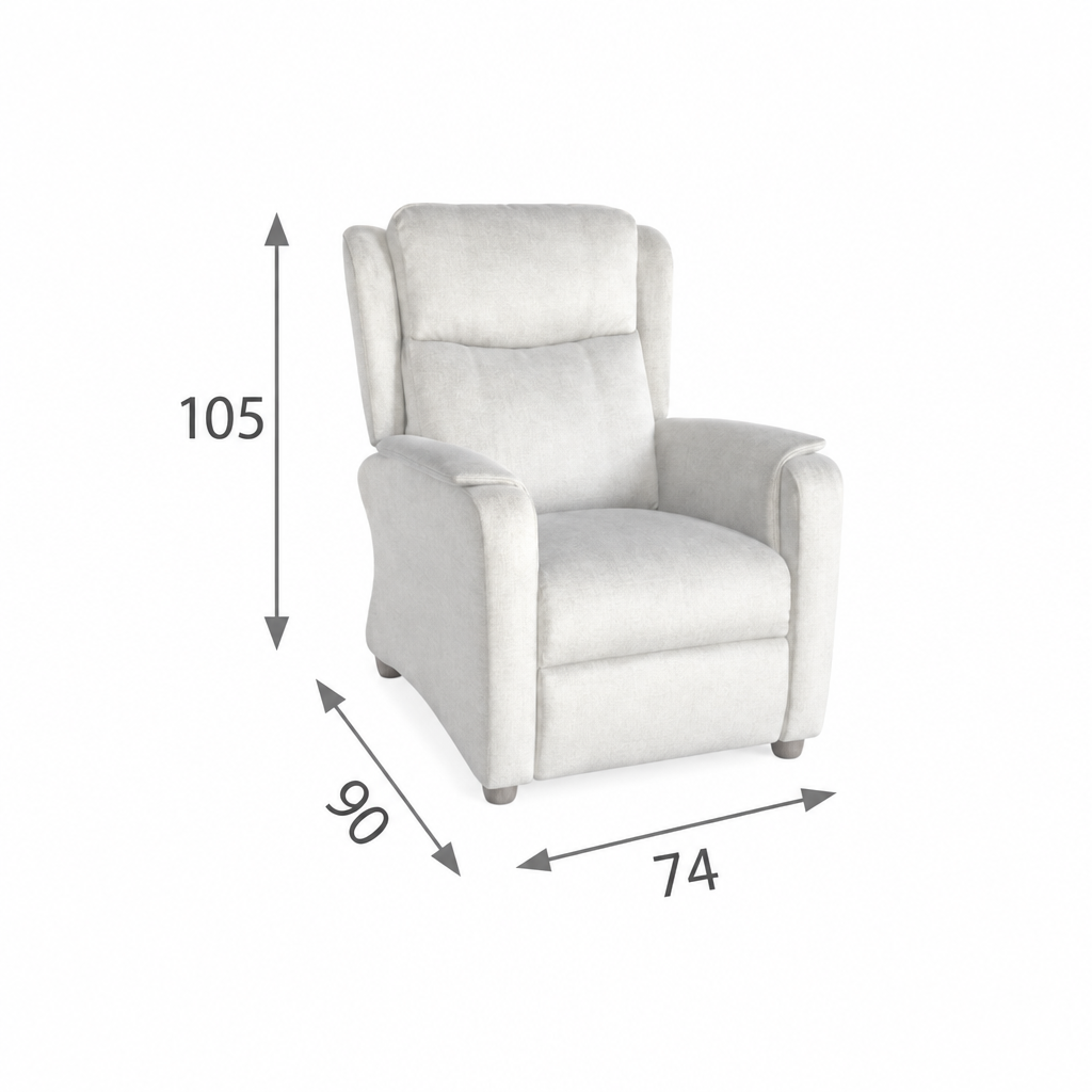 Telma dimensions fitted to a white square