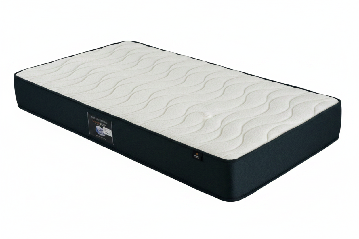 Visco Blue Mattress - White Background