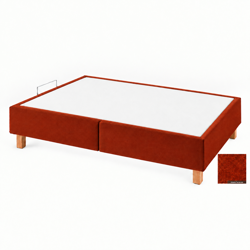 Volga canapé with attached Kittens Terracota swatch